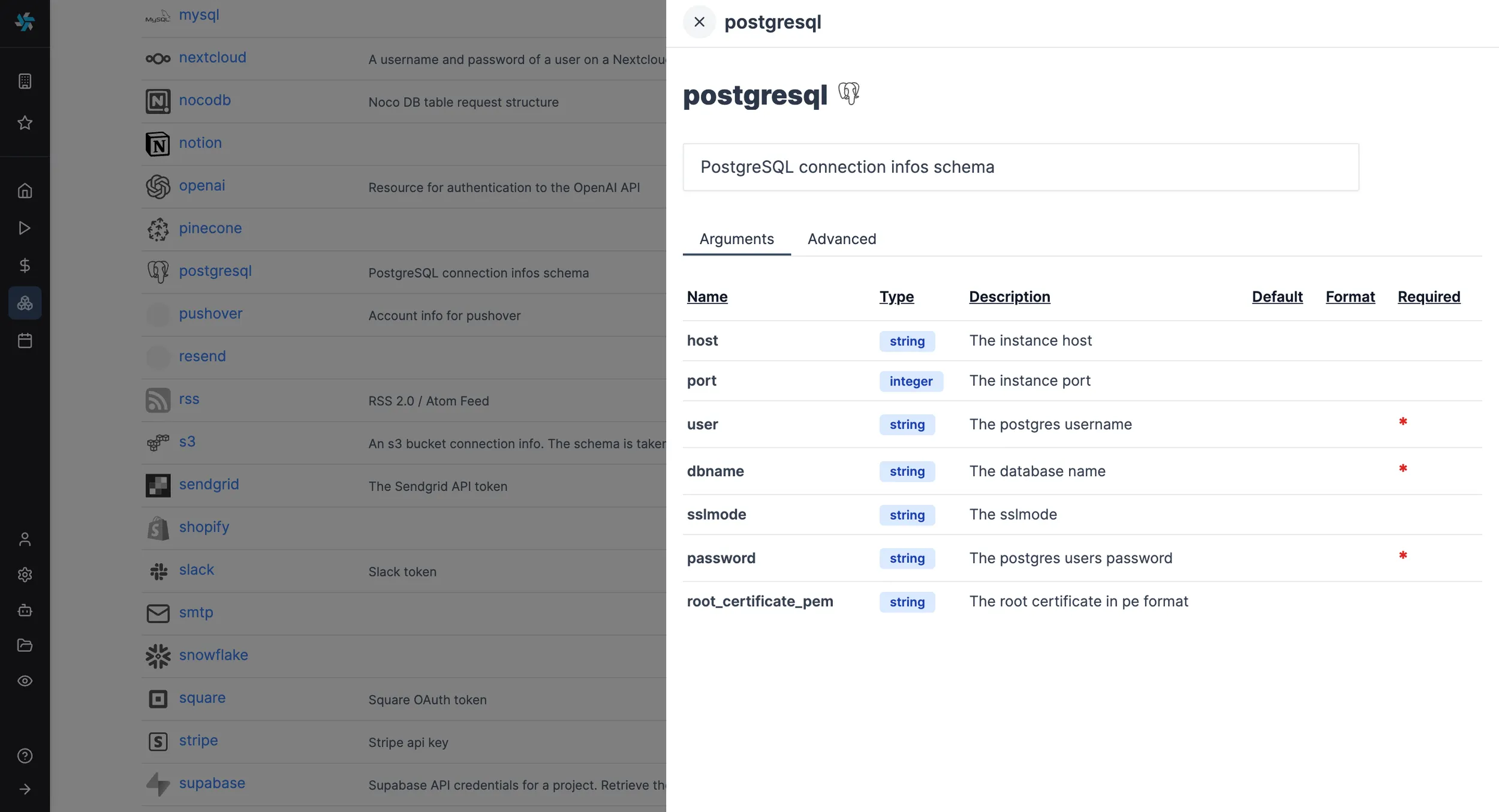 Add a PG resource Add a PG resource